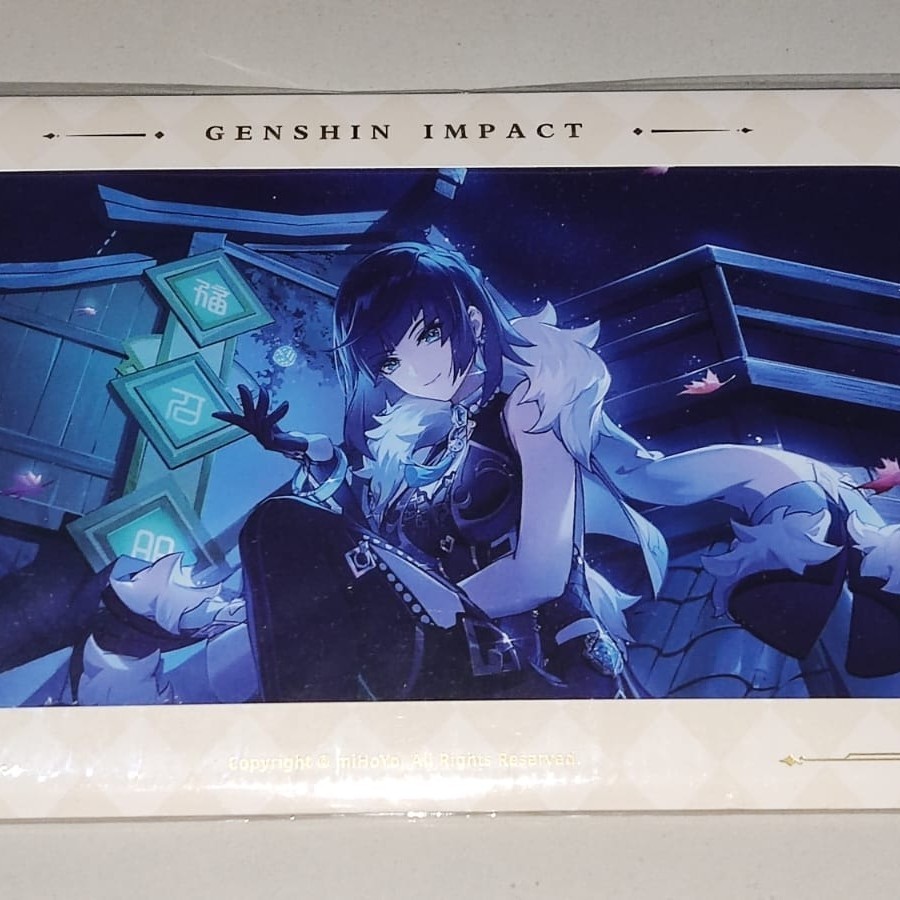 Yelan Background Shikishi Genshin Impact