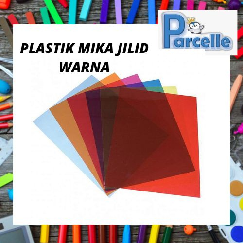

PLASTIK MIKA JILID WARNA/pack