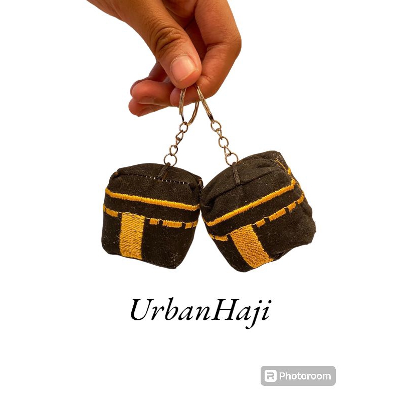 gantungan kunci ka'bah/gantungan kunci boneka ka'bah/souvenir oleh oleh haji dan umroh