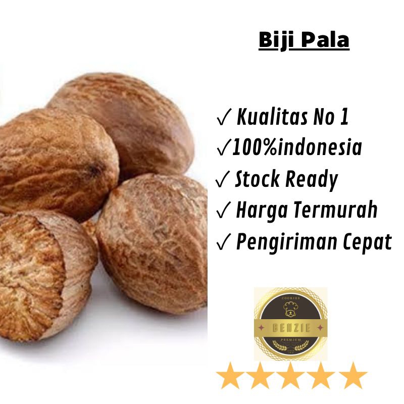 

Buah pala / biji pala / Nutmeg paket ekonomis