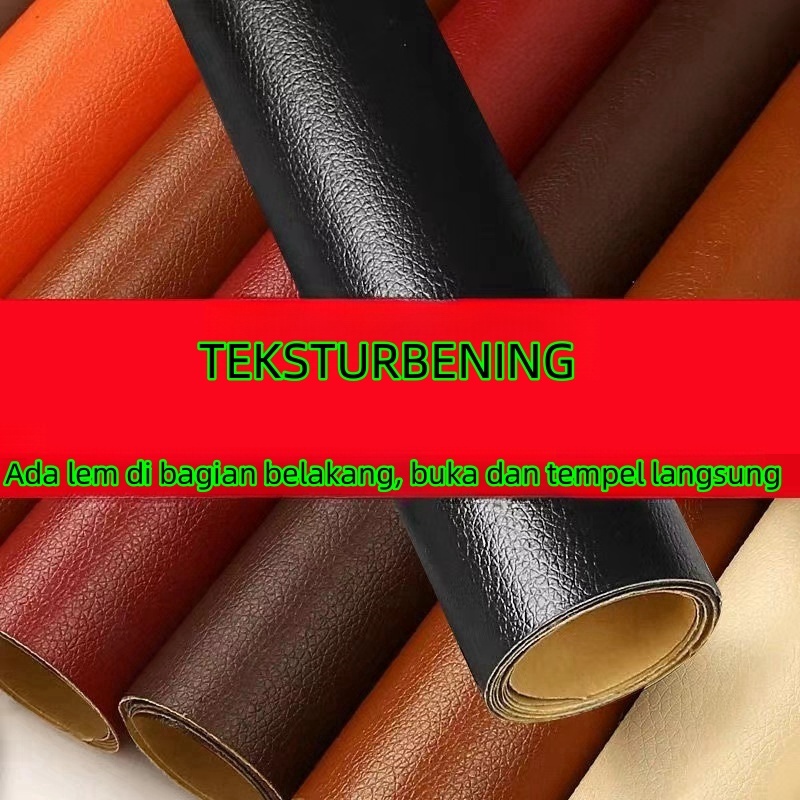 Stiker kulit berperekat sofa kulit subsidi perbaikan rusak subsidi perbaikan renovasi kursi meja lem