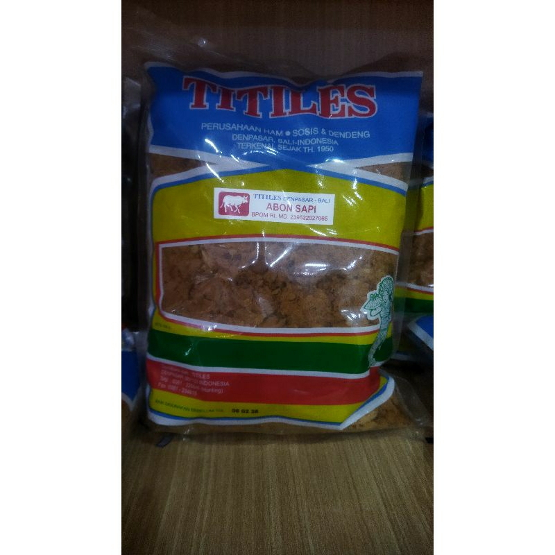 

Abon Sapi Titiles 500gr