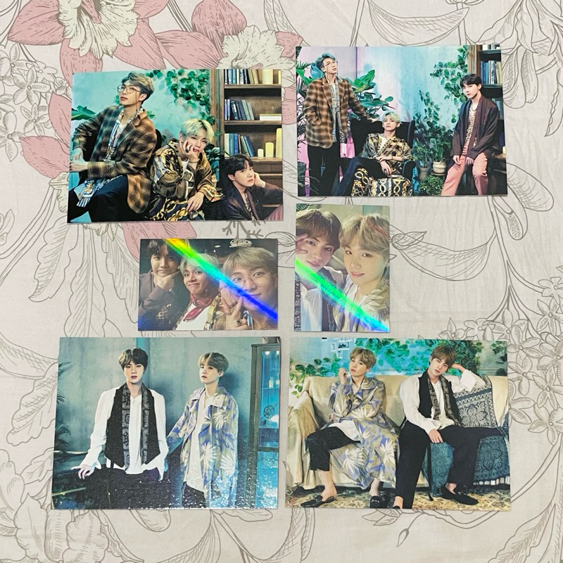 pc tihol holo bts magic shop postcard