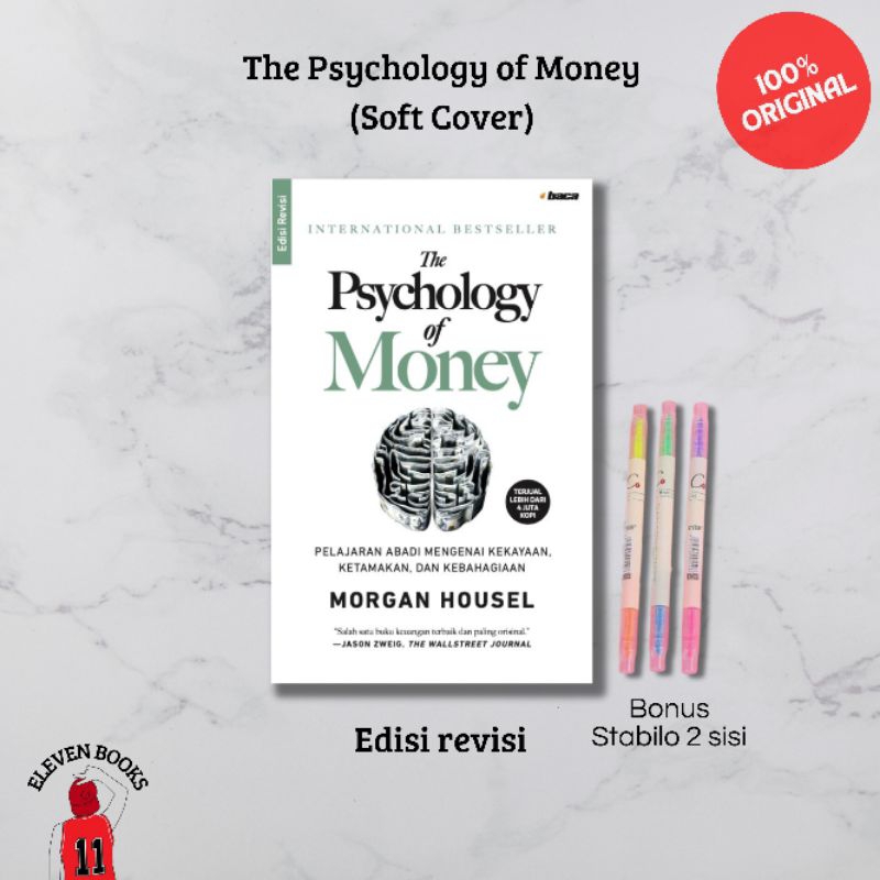 Eleven Books Buku Terjemahan The Psychology of Money (Edisi Revisi) - Morgan Housel (Baca)