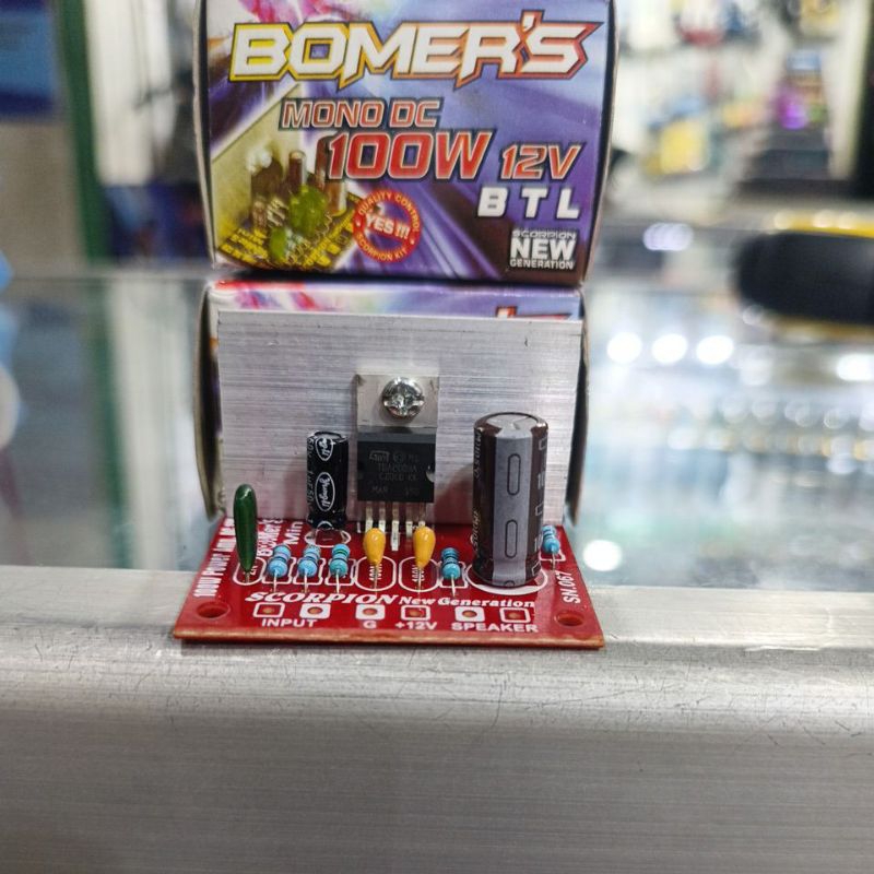 power mono DC 100W  12V BTL IC TDA2003A