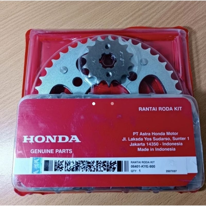 GEAR SET GIR SET KYE MEGA PRO NEW 06401-KYE-900 HONDA