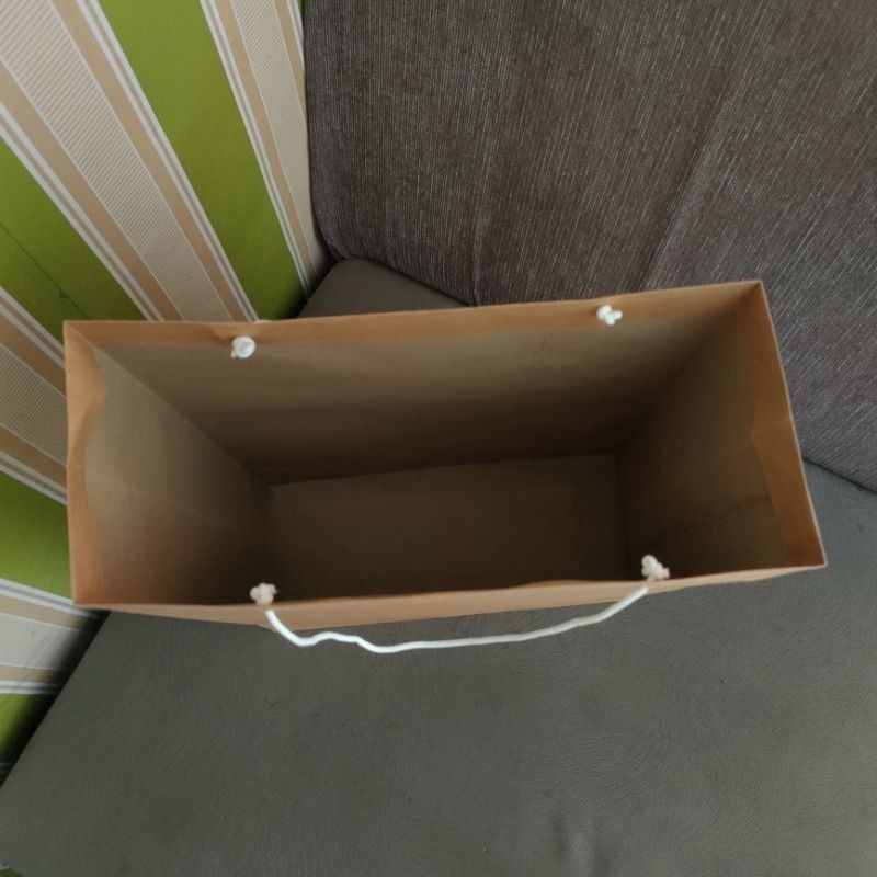 

RB Paper Bag Coklat Polos Extra Jumbo XXL/Lusin Ukuran 3113,540 cm