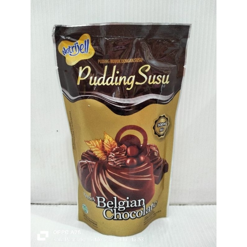 

Nutrijell PUDDING SUSU Rasa BELGIAN COKLAT