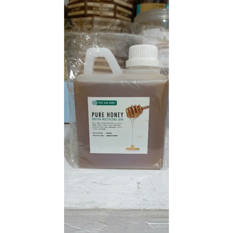 

Madu lokal Jawa Pure Raw Honey Multiflora