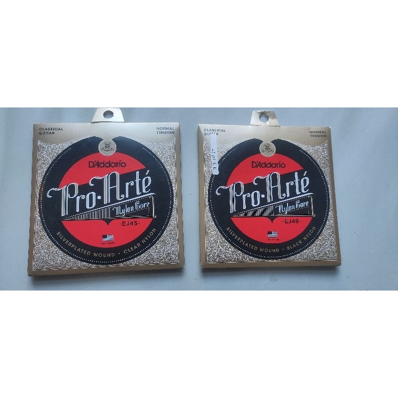 Senar D addario Original Gitar Klasik/Nylon D EJ 49/EJ 45