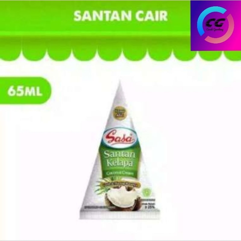 

Sasa Santan Cair 65ML