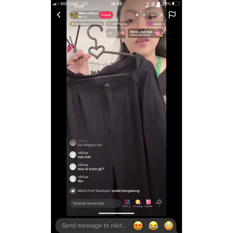 TAS JIMSHONy DAN CELANA BAHAN HITAM