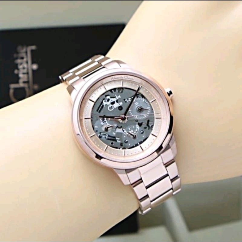ALEXANDRE CHRISTIE AC 2A10 JAM TANGAN RANTAI WANITA ALEXANDRE CHRISTIE ORIGINAL