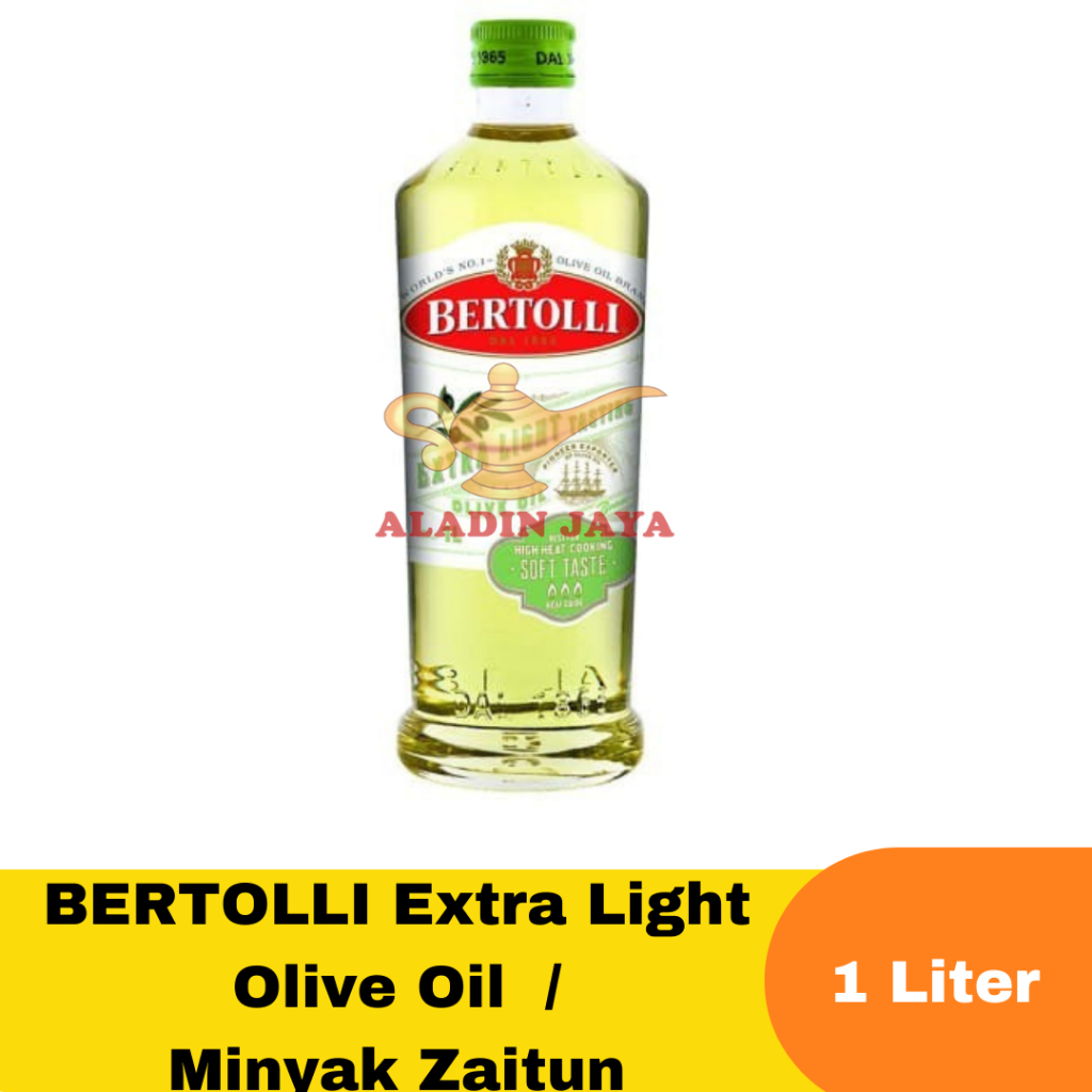 

BERTOLLI Extra Light Olive Oil 1 Liter / Minyak Zaitun