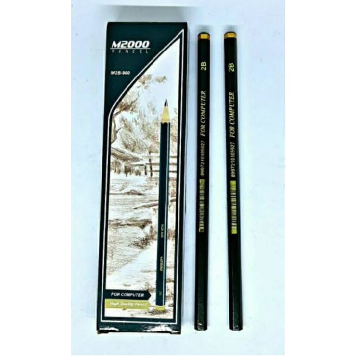 

PENSIL 2B FOR COMPUTER PENSIL HIGH QUALITY M 2000