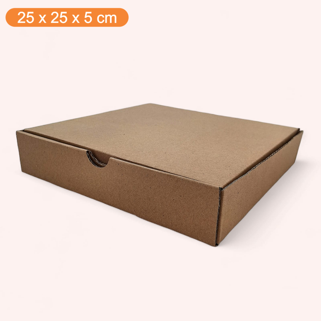 

Box Kotak Kardus 25 x 25 x 5 cm - SFO Semarang Official