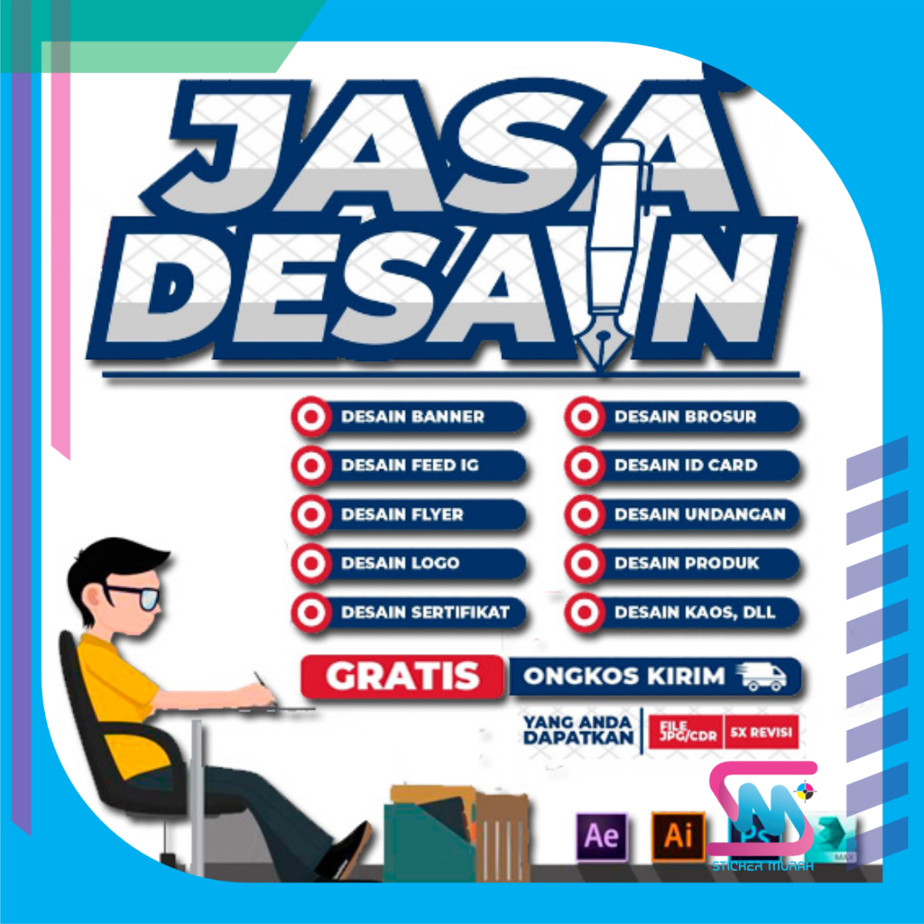 

Stiker Murah Bandung Jasa Desain Grafis Logo Label Poster Brosur Sertifikat Spanduk Sticker