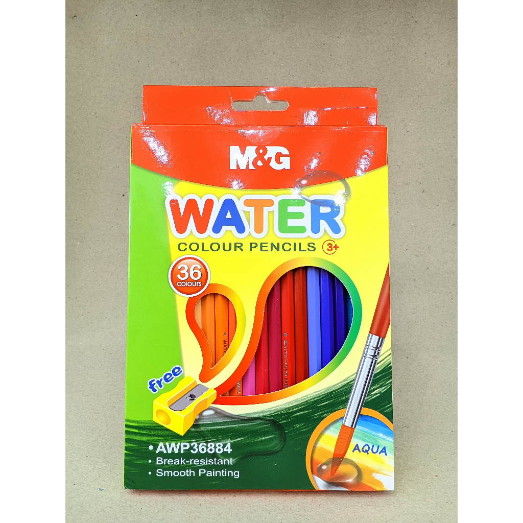 

WATERCOLOR PENCIL AWP36884 36 COLOR M&G