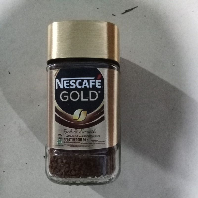 

Nescafe Gold Arabica and robusta blend 50g