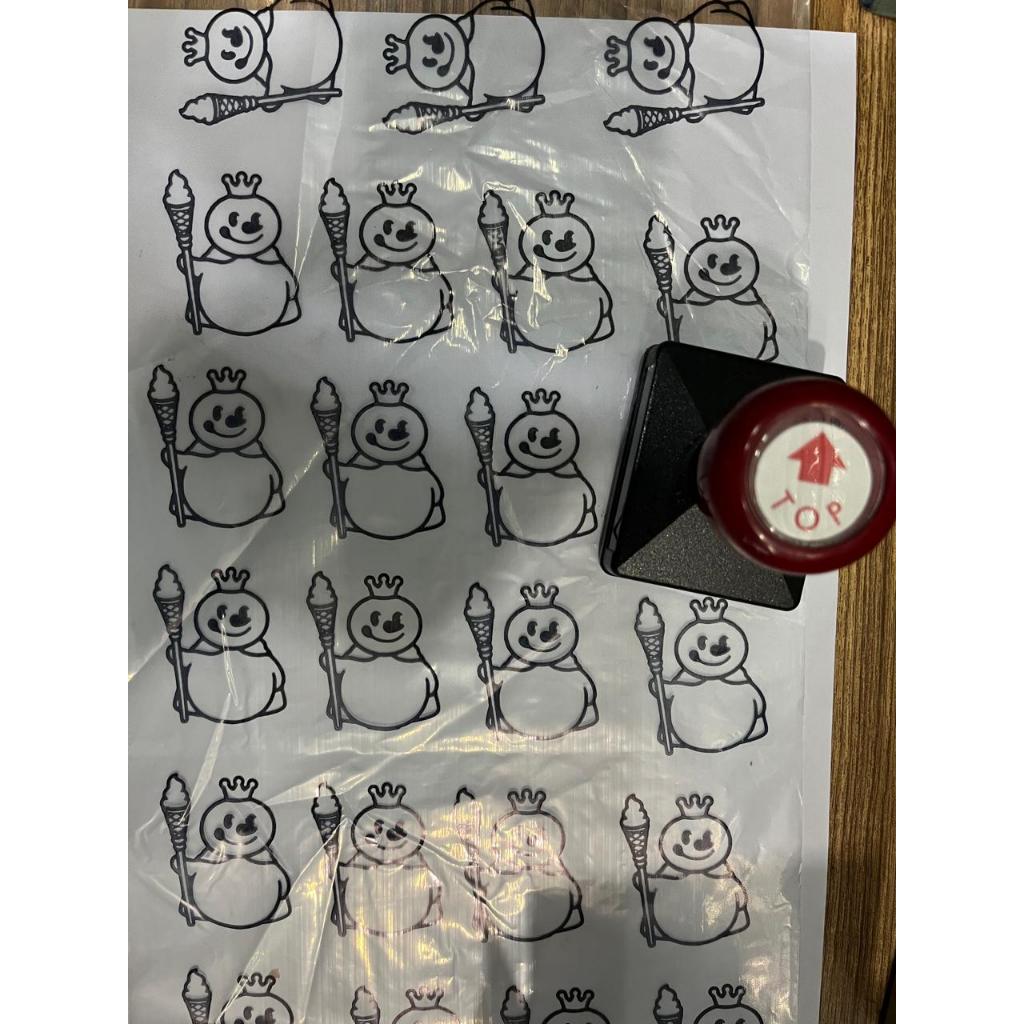 

SIS Stempel Plastik / Sterofoam / Cup + Free Tinta