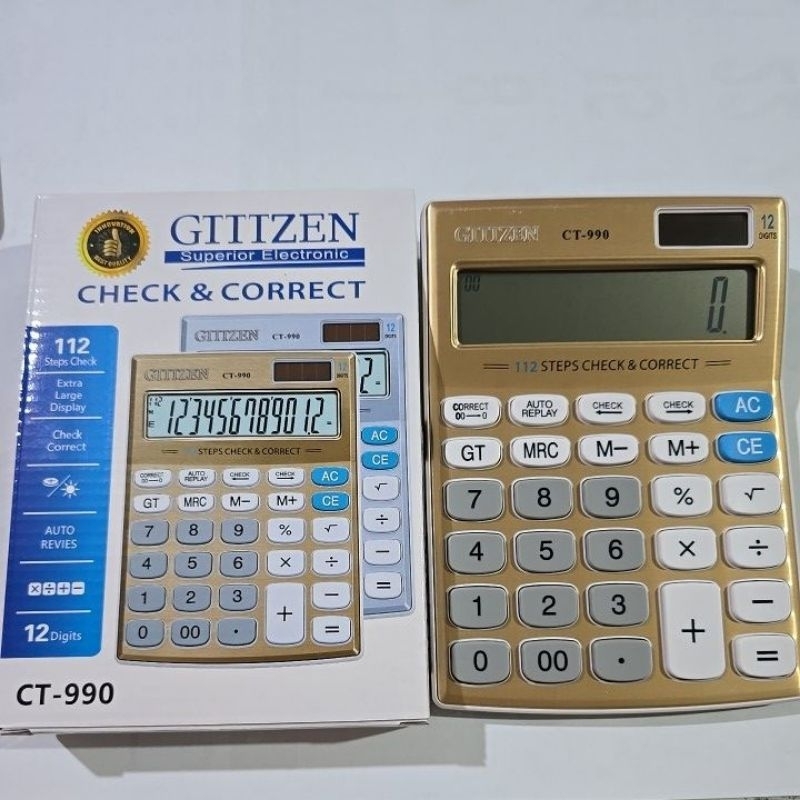 

Kalkulator CITIZEN CT-990 CITIZEN CT 990
