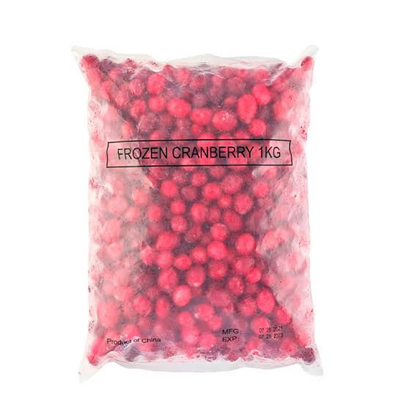 

Cranberry Cranberi Kranberi Beku Frozen Import IQF