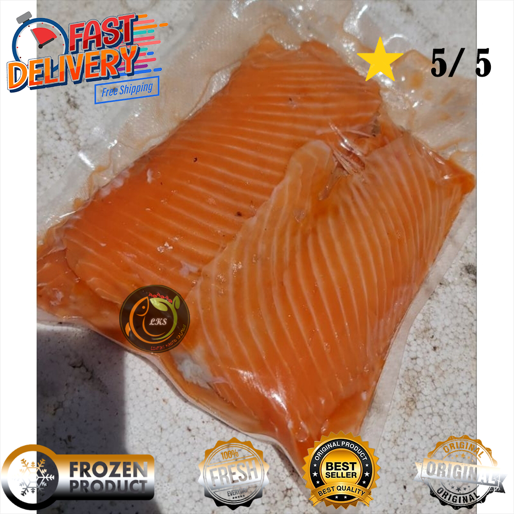 

[ TERJANGKAU ] Iga Salmon Frozen MPASI BUBUR Organik GRILL TOPPING MENTAI DIMSUM SUSHI