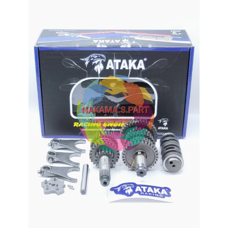 ATAKA GEAR BOX RACING WAVE 125 PNP SUPRA KARISMA KIRANA WAVE 125