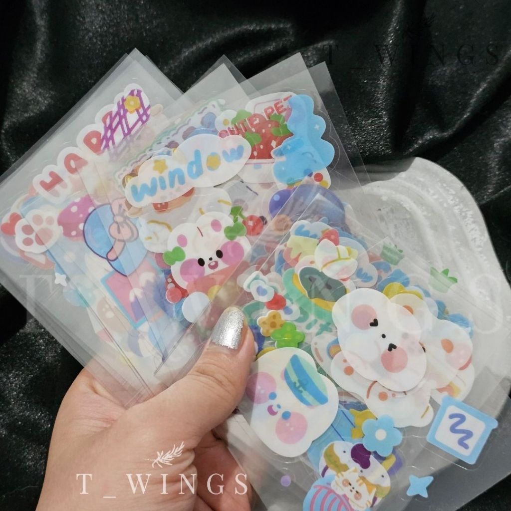 

Stiker PET DIY Waterproff / Stiker DIY Decorasi