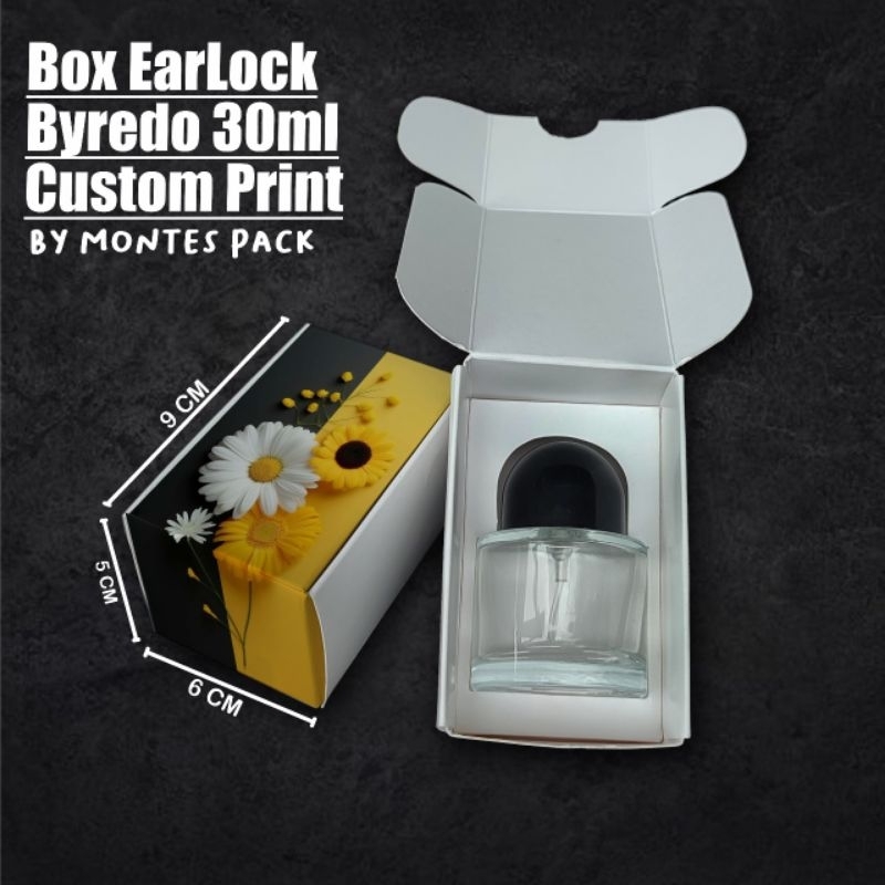 

BOX EARLOCK PRINT CUSTOM | untuk botol Byredo 30ml | box parfum Custom Printing