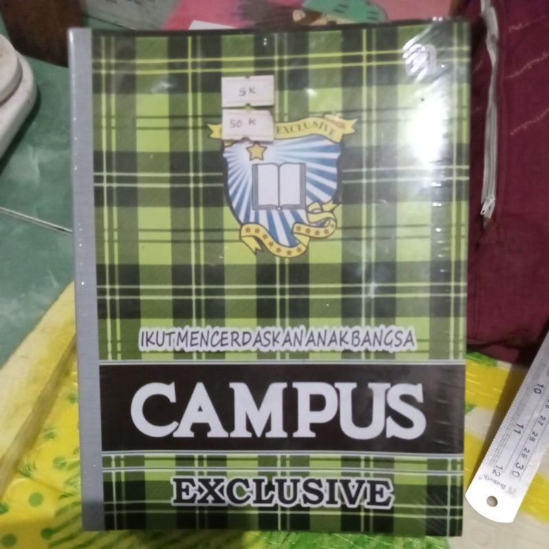 

Buku campus isi 5 pcs . isi 58 lembar