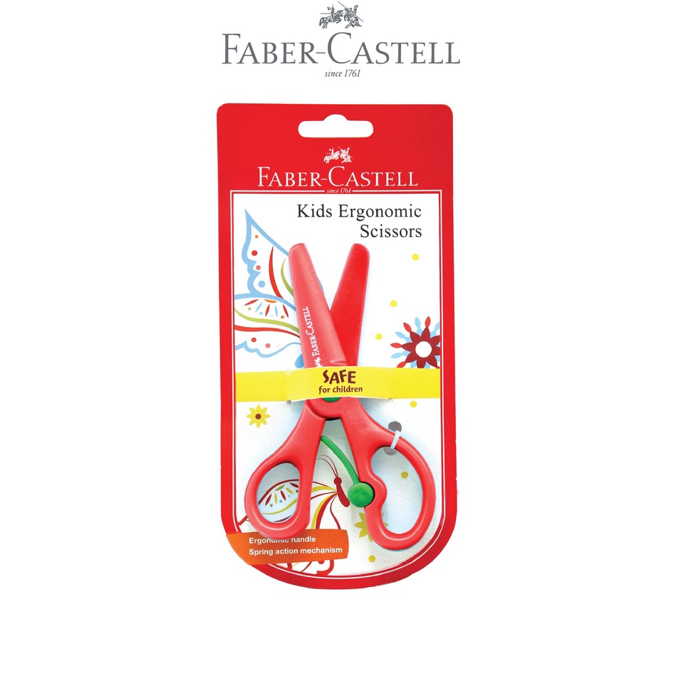 

Obral Istimewa FaberCastell Kids Ergonomic Scissors