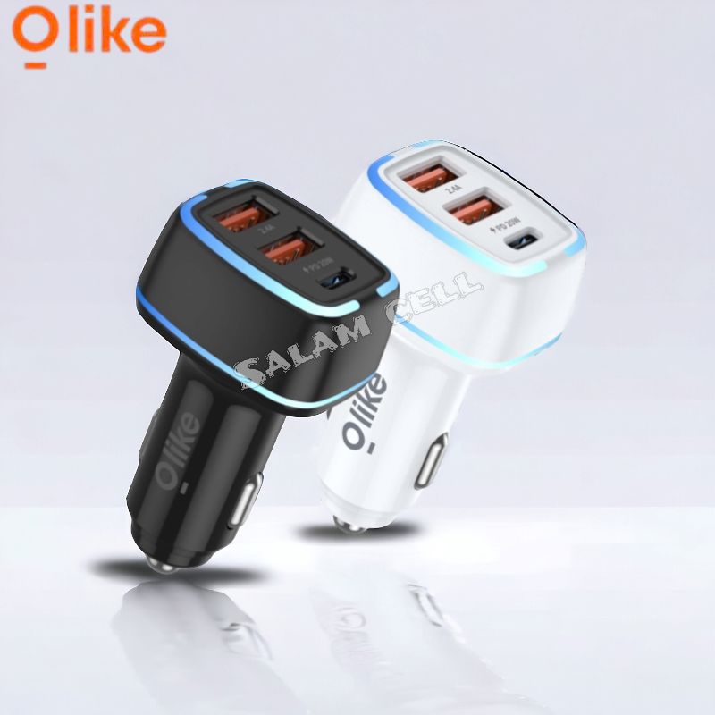 Charger Mobil OLIKE R3 Olike Power Car Charger R3 Original