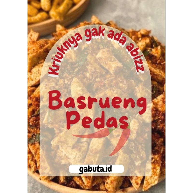 

Basrueng Pedas Kemasan Toples 315gr