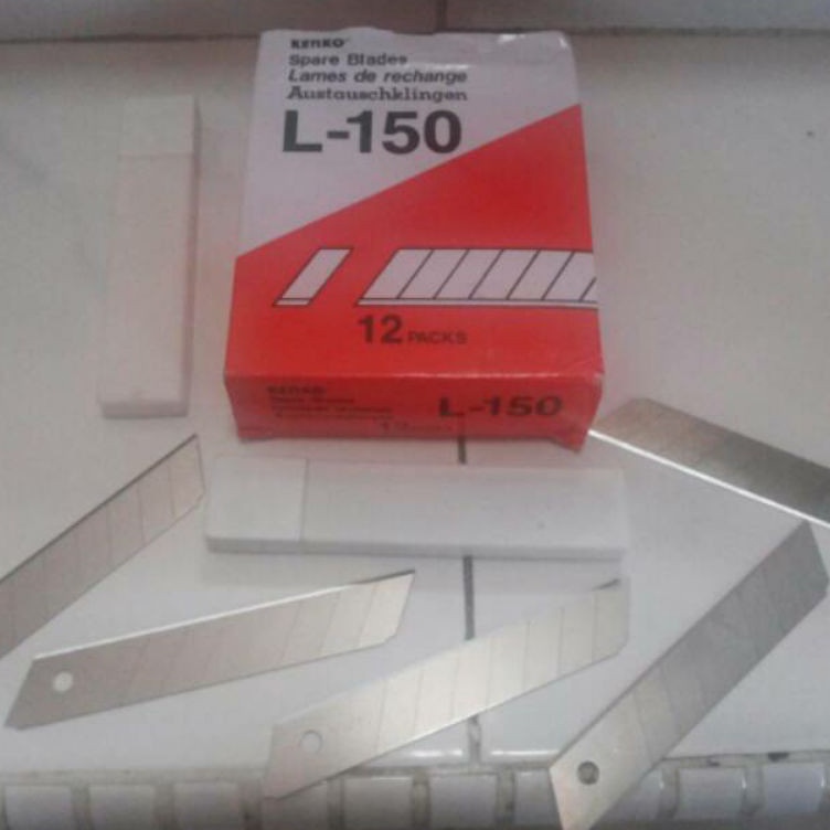 

Spesial Hemat Kenko isi cutter L15 harga tertera 1pack 12 tube