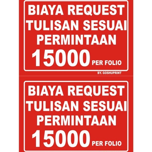 

Dijamin Irit REQUEST TULISAN SESUAI PERMINTAAN