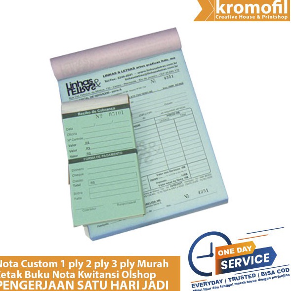 

Diskon Meriah Cetak Nota Custom 1 ply 2 ply 3 ply Online Shop dan Penjualan Nota Faktur 13 Play Nota Kontan Buku Nota Kosong Bon Kromofil Printing Jakarta