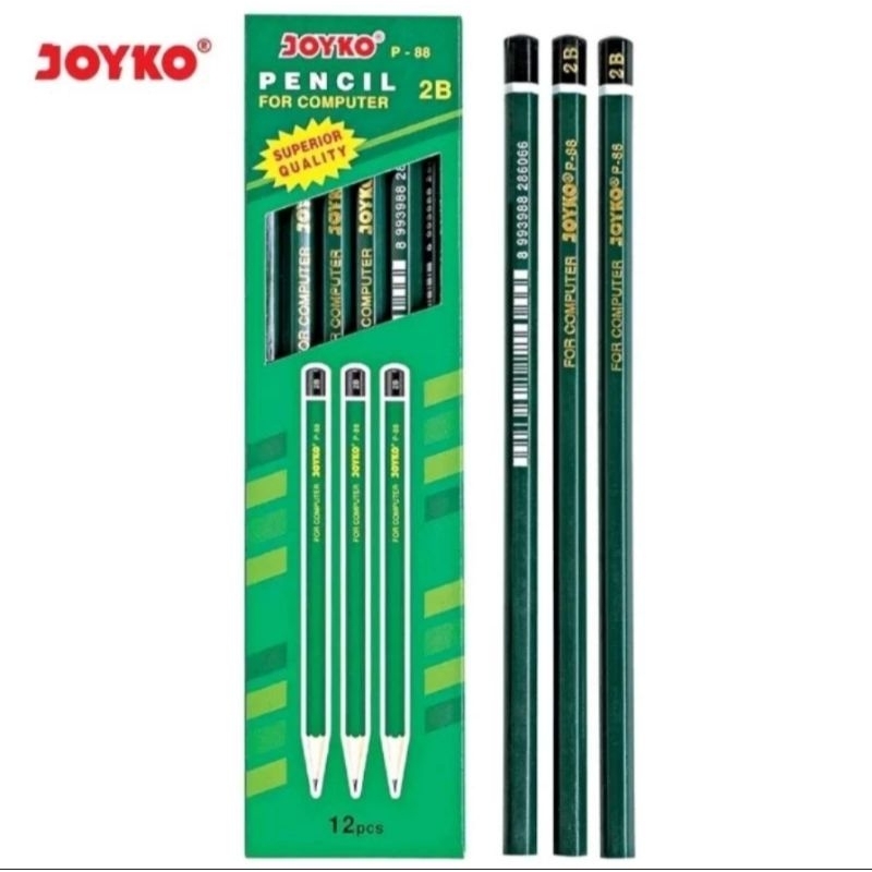 

PENSIL JOYKO 2B HIJAU P-88
