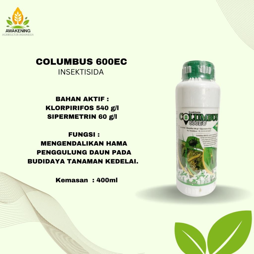 COLUMBUS 600EC 400ML INSEKTISIDA