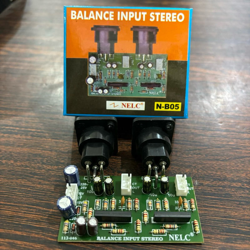 Kit Balance Input Stereo NELC N-B05