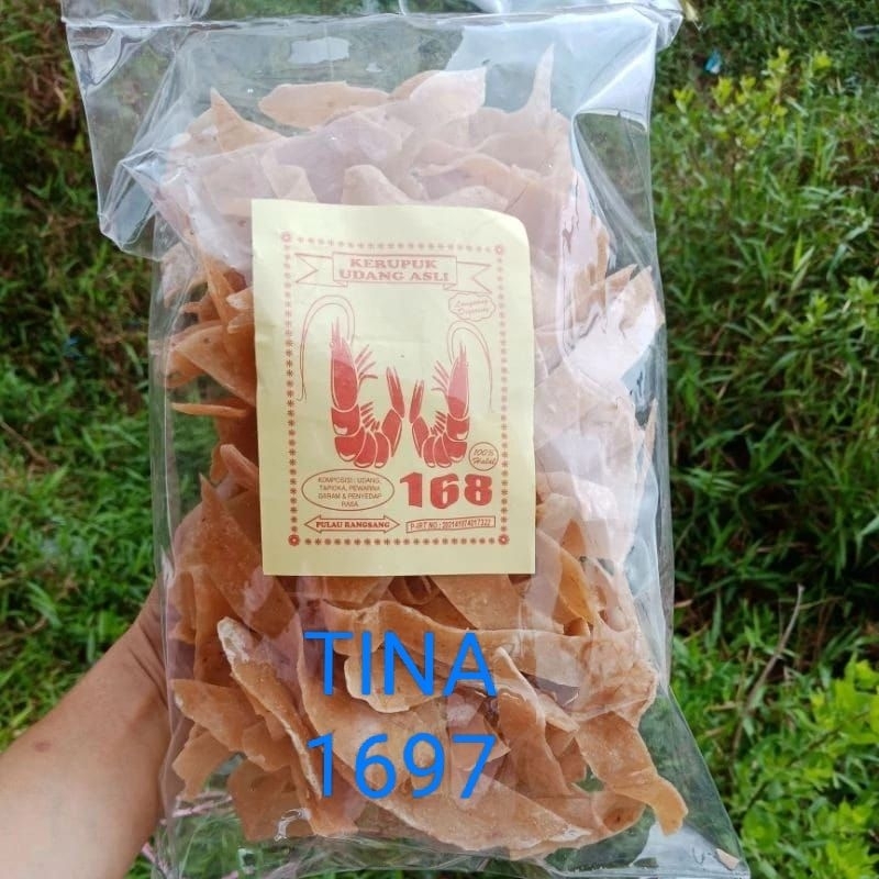 

Heciam - He Chiam 168/asli Kerupuk Udang berat 500gr