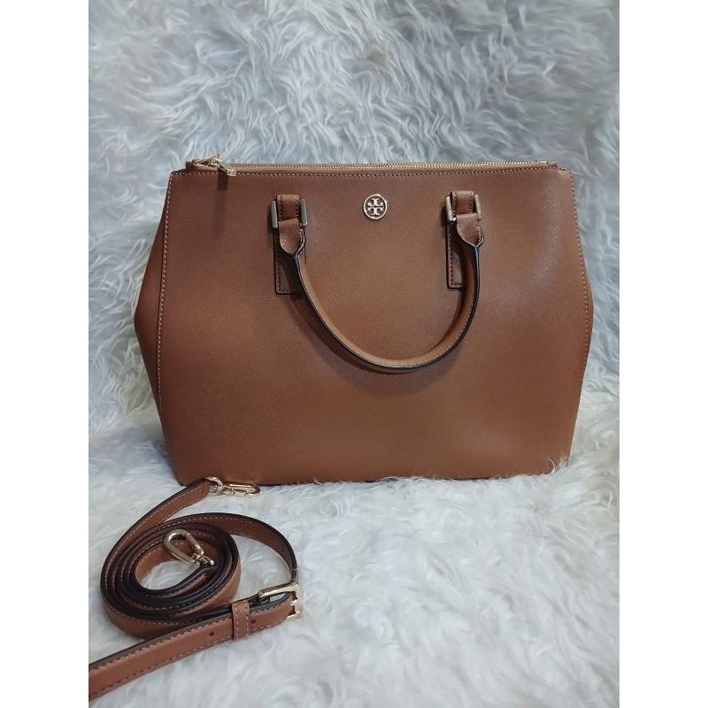 TAS WANITA TORY BURCH ROBINSON BAG ORIGINAL PRELOVED LIKE NEW