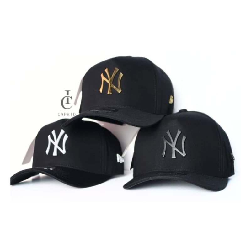 Topi Baseball NY MLB Logo Besi Full Tag Premium Topi New York