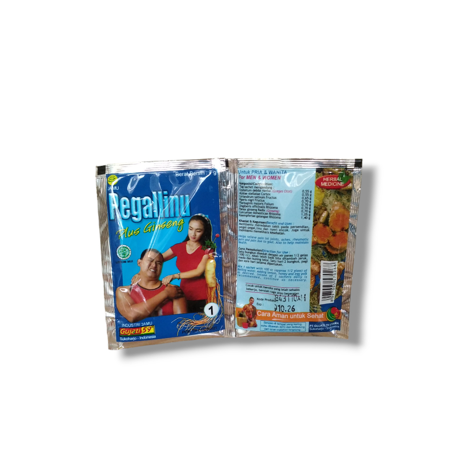 

Pegal Linu Gujati isi 10 Sachet