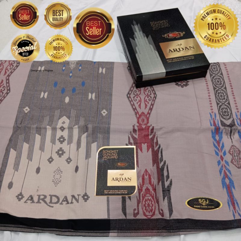 SARUNG ARDAN KETJUBUNG SONGKET GUNUNG JAQUARD
