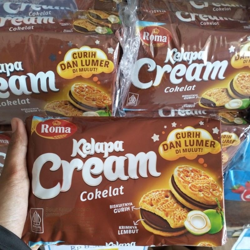 

ROMA KELAPA CREAM COKLAT 189G