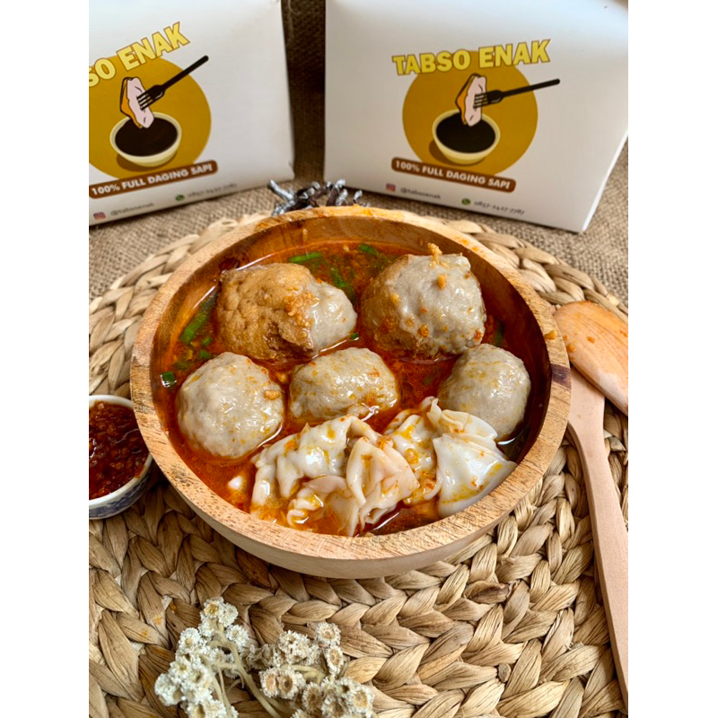 

Tahu Bakso Kuah Pedas Kualitas Premium kemasan vacuum