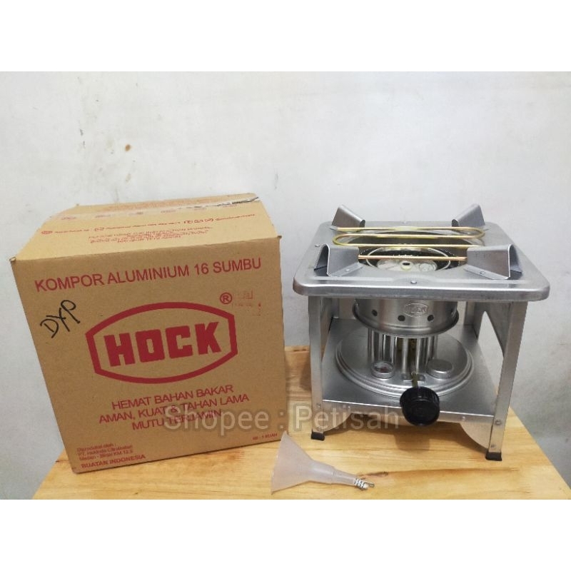 Kompor Aluminum 16 Sumbu Hock / Kompor Sumbu Hock 16 / Kompor Minyak Tanah Hock 16 Sumbu / Kompor Mi