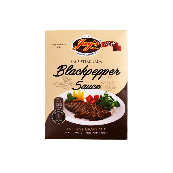 

Jay's Kitchen Bubuk Blackpepper Sauce 25 gr