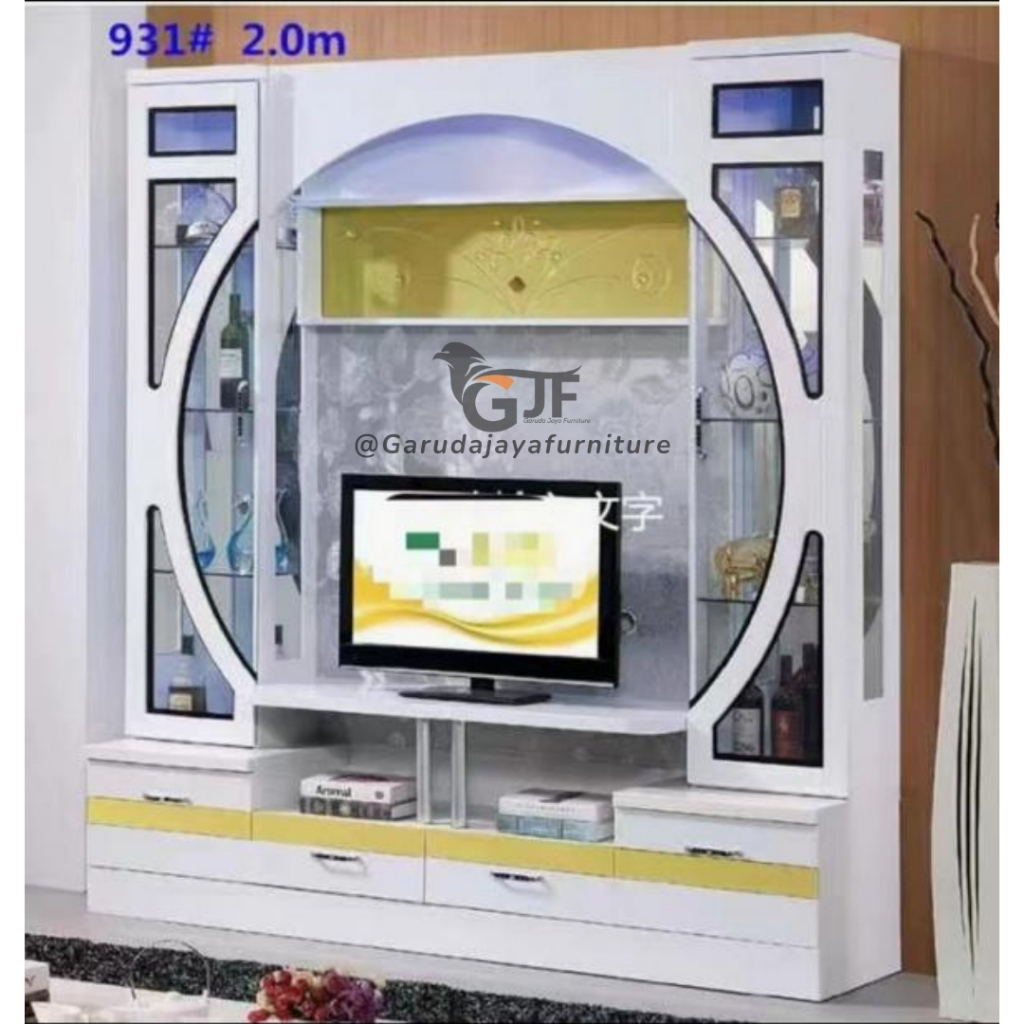 LEMARI PAJANGAN HIAS IMPORT TV LED / LEMARI PAJANGAN TV / BUFFET TV/ LEMARI HIAS IMPORT